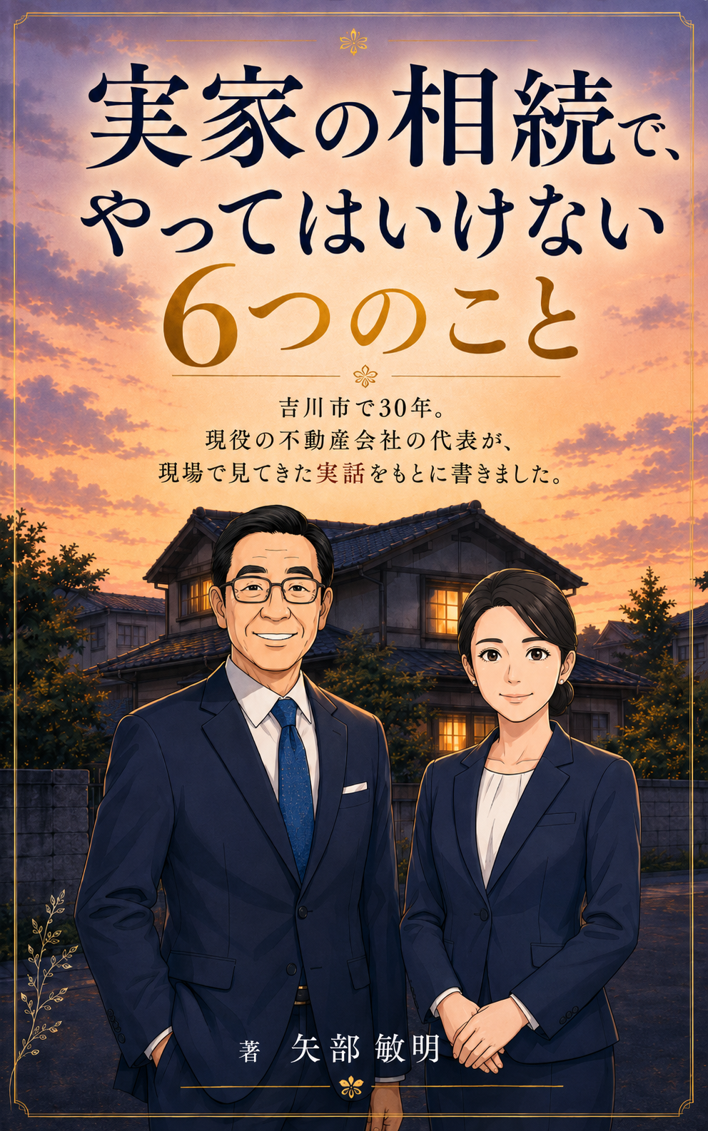 矢部敏明 著 実家の相続で、やってはいけない6つのこと